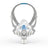 CPAP mask on a white background