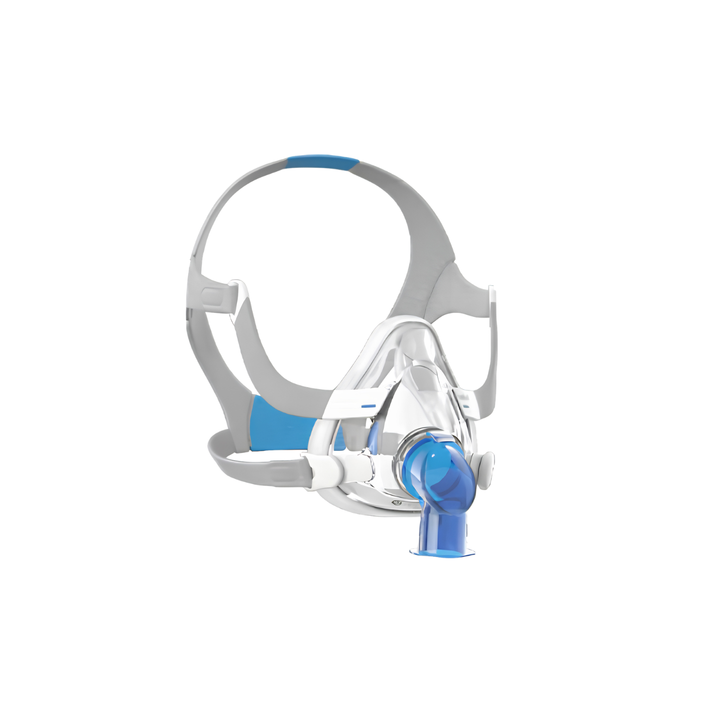 Blue Elbow Without Leak for Mask F20 Quiet - Resmed