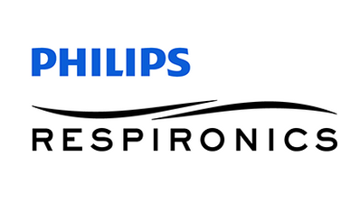 Philips Respironics logo on a white background